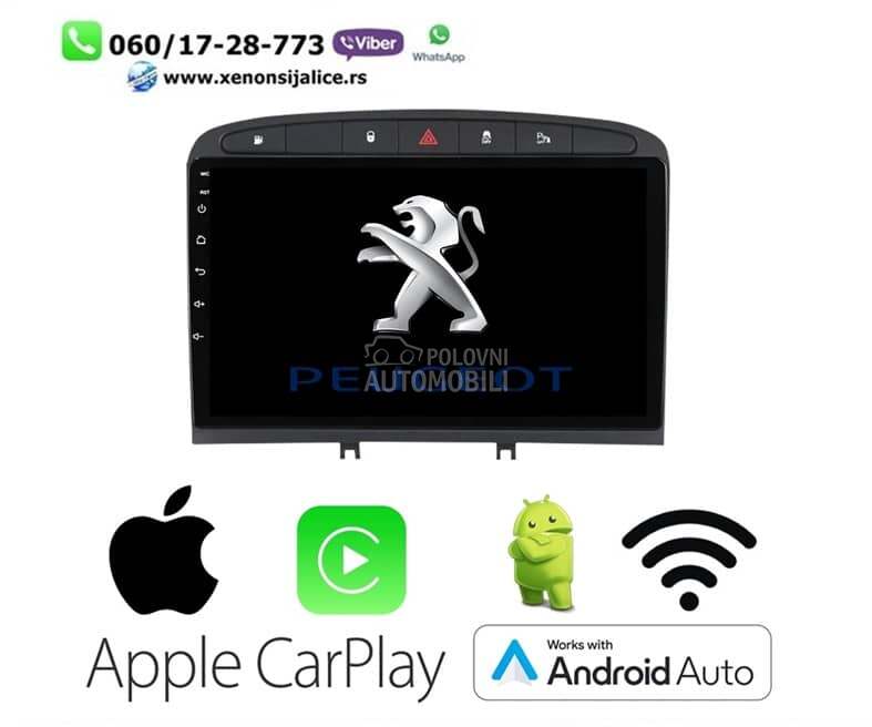 Multimedija navigacija za Peugeot 308, RCZ