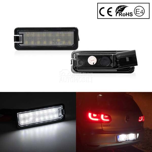 LED SIJALICE ZA TABLICE TIPSKE za Volkswagen EOS, Nova Buba, Polo ...