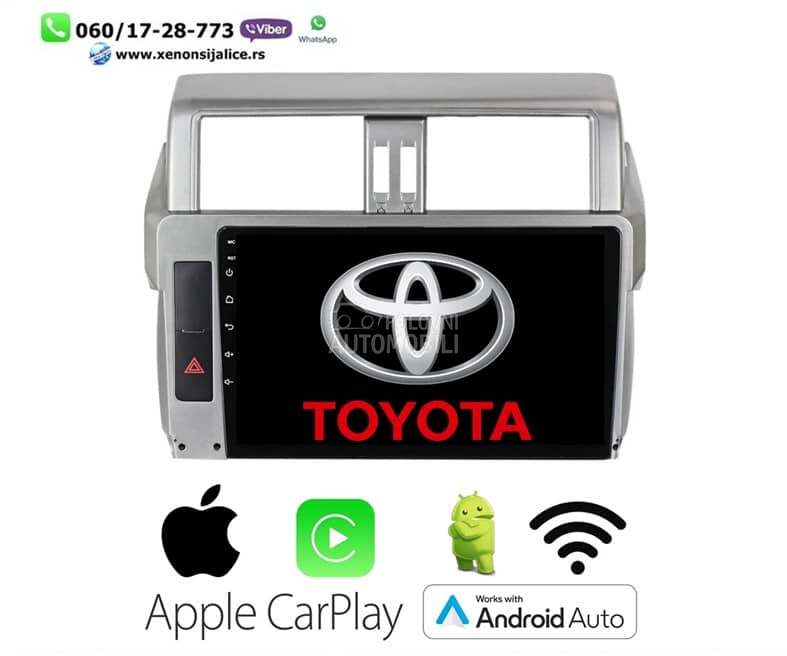 Multimedija navigacija za Toyota Pickup, Matrix, 4Runner ...