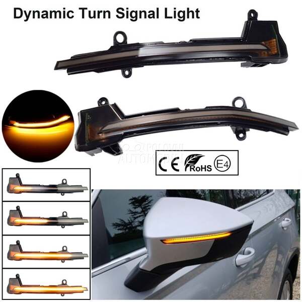 LED DYNAMIC MIGAVCI RETROVIZOR za Seat Ostalo
