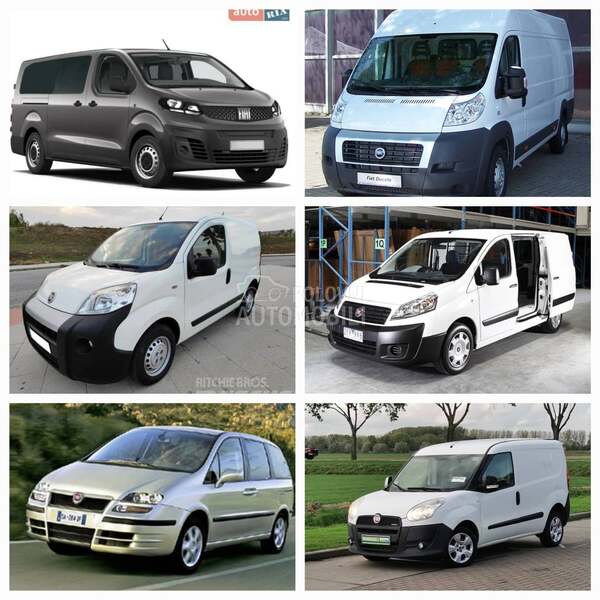 Delovi za Fiat Doblo, Fiorino, Qubo ...