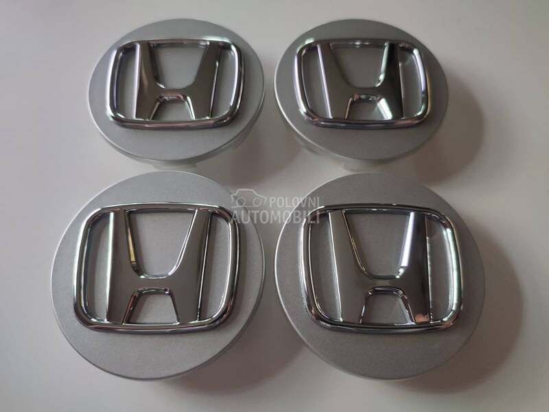Čepovi za alu felne 70mm sivi za Honda Accord, Civic, CR-V