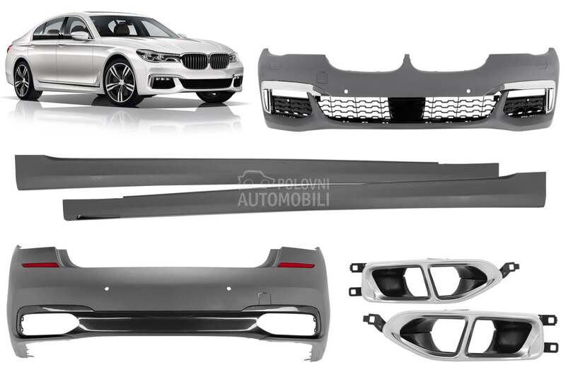 M Paket Branici Komplet G12 za BMW 750, Serija 7, 725 ...