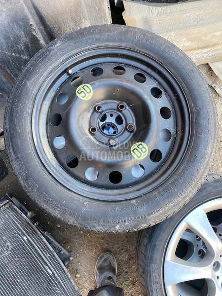 Rezervni tocak r17 komplet set za BMW 340i, 114, 116 ...
