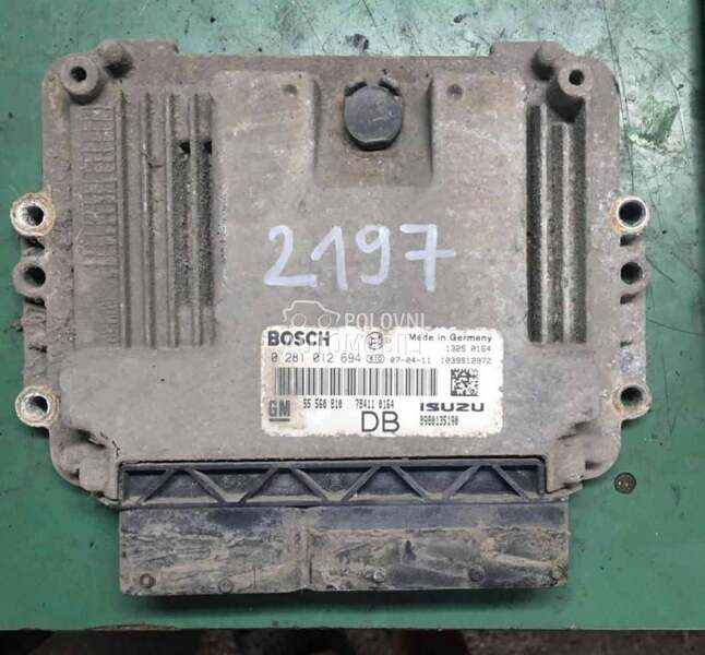 Motorni racunar 1.7cdti 74kw za Opel Astra H