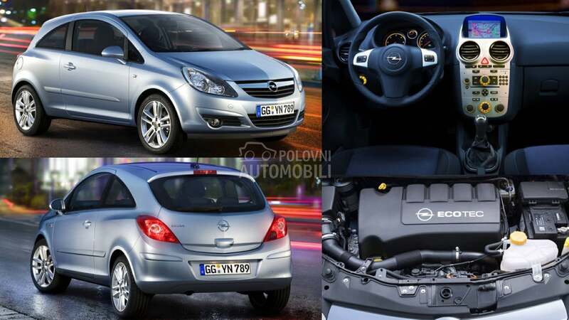 Delovi za Opel Corsa D