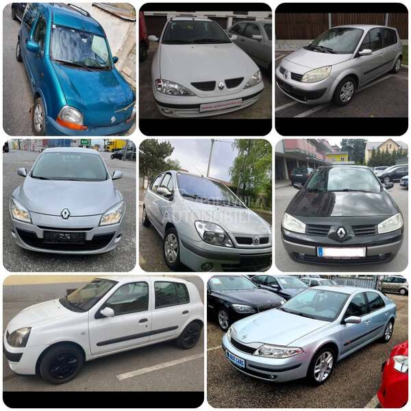 Orginalni delovi za Renault Clio, Espace, Grand Espace ... od 2001. do 2012. god.