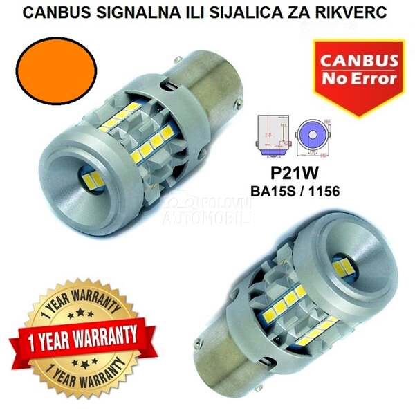LED SIJALICE P21W/BA15S  
