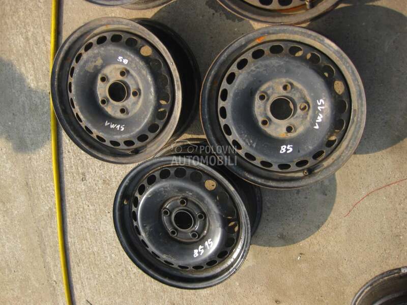 Čelične felne  15" 5 x 112