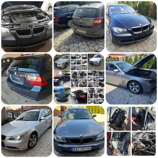 Orginalni delovi za BMW Serija 1, Serija 3, Serija 5 od 2001. do 2012. god.