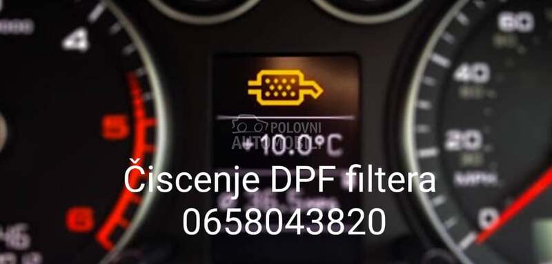 čiscenje dpf filtera za Volkswagen Golf 5, Golf 6, Golf 7 ... od 2008. do 2018. god.