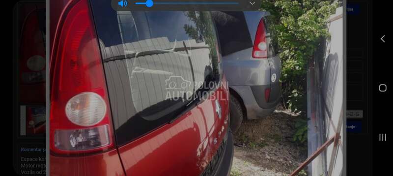 motor za Renault Espace, Grand Espace od 2003. do 2009. god.