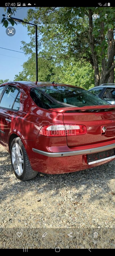 limarija za Renault Laguna od 2001. do 2013. god.