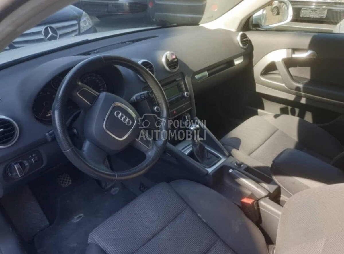 TABLE AIRBEGOVI POJASEVI za Audi A3 od 2003. do 2008. god.