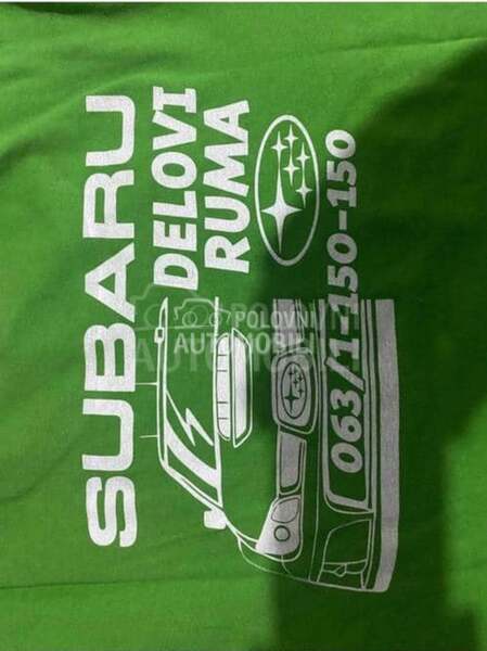 hauba za Subaru Forester, Impreza, Justy ... od 1999. do 2014. god.