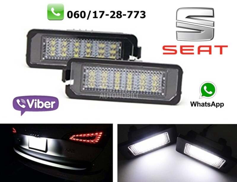 Led svetla za tablicu model 1 za Seat Ostalo