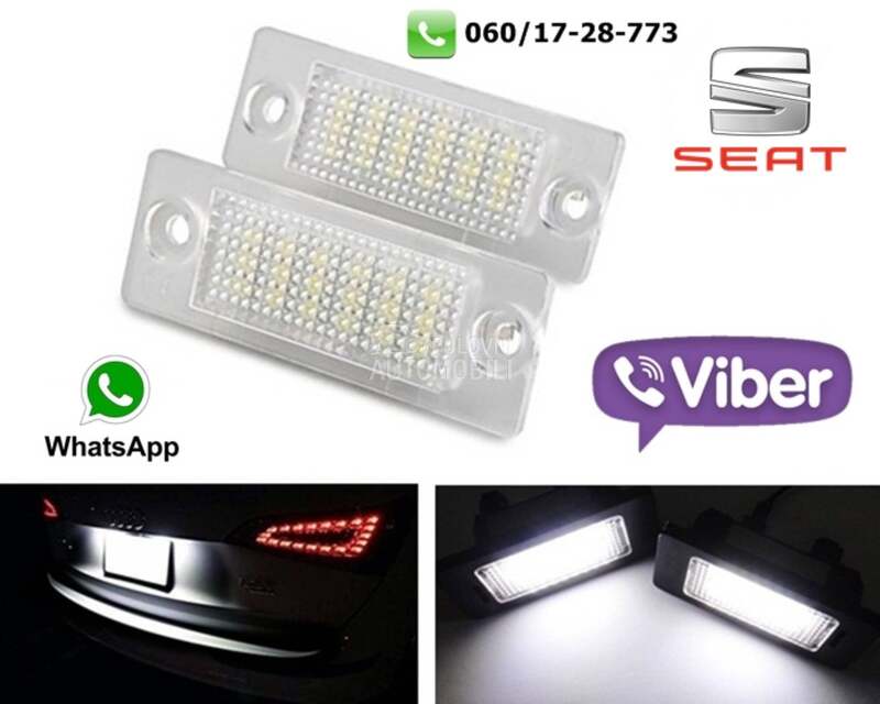 Led svetla za tablicu model 2 za Seat Ostalo
