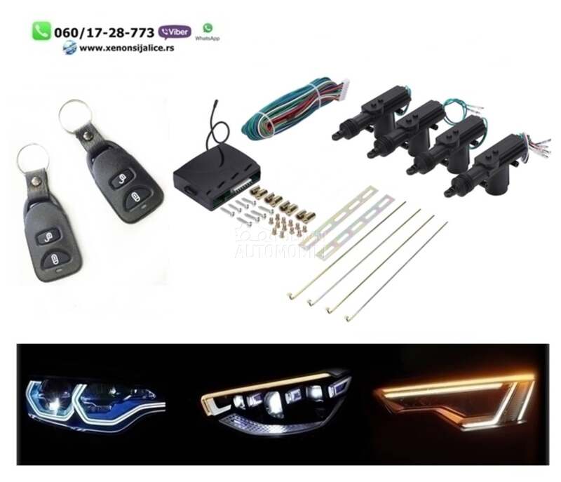 Centralna brava set sa motorima model kd22  
