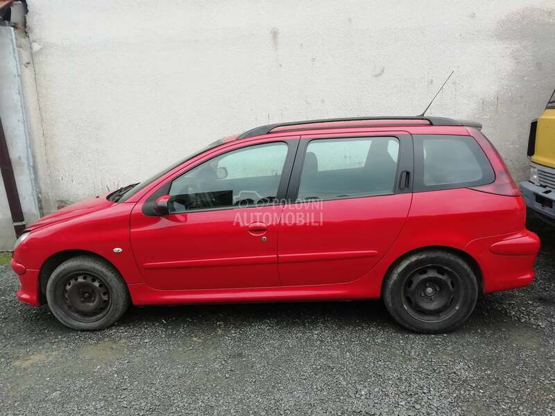 Delovi za Peugeot 206 1.4hdi 2007. god.