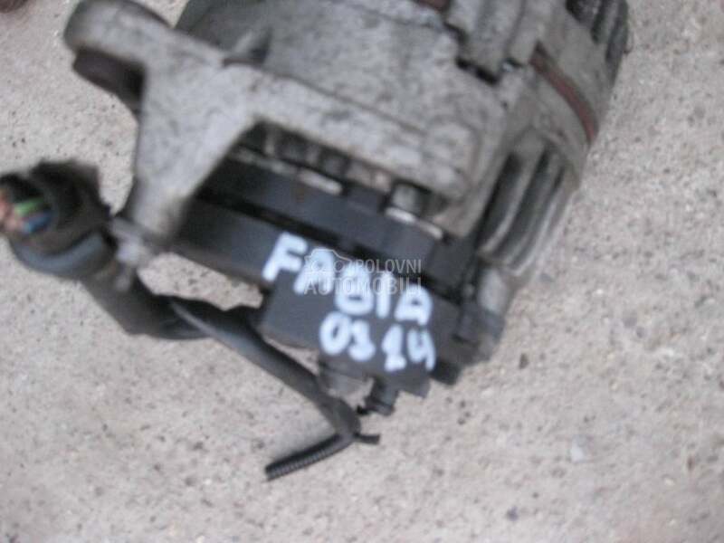 Alternator 1.4 benzin MPI za Škoda Fabia od 2002. do 2008. god.