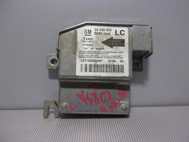 ELEKTRONIKA AIRBAGA za Opel Corsa C