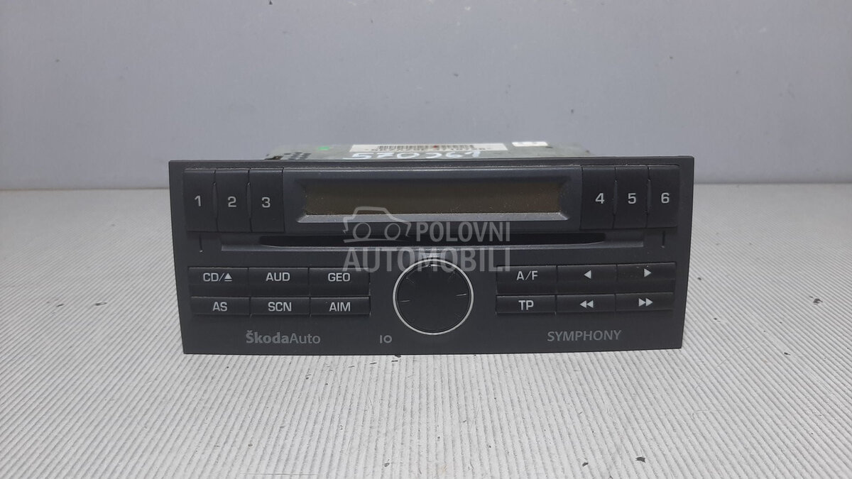 RADIO za Škoda Fabia