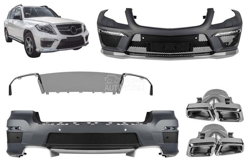 Body kit AMG X204 za Mercedes Benz GLK 220, GLK 320, GLK 350 ... od 2012. do 2015. god.