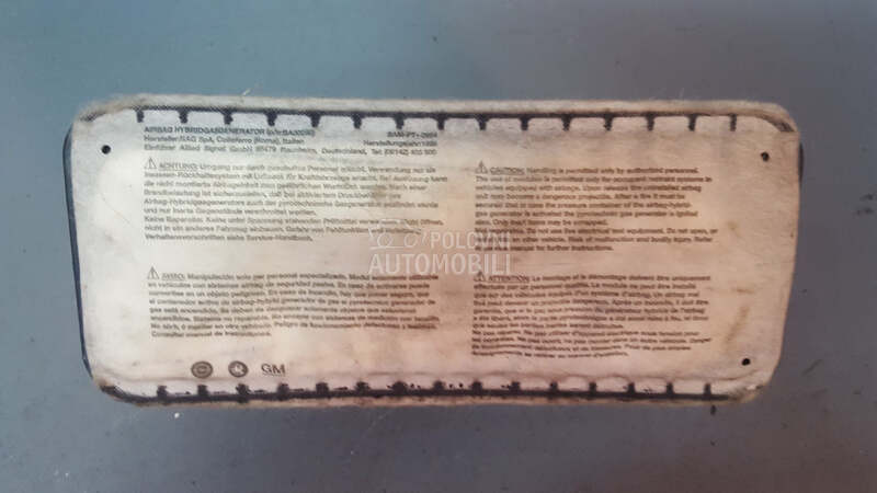 AIRBAG SUVOZACA za Opel Vectra B