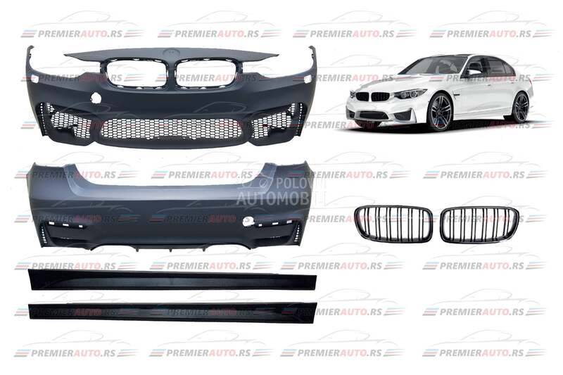 Body kit M Technic F30 za BMW 315, 316, 318 ... od 2011. do 2019. god.