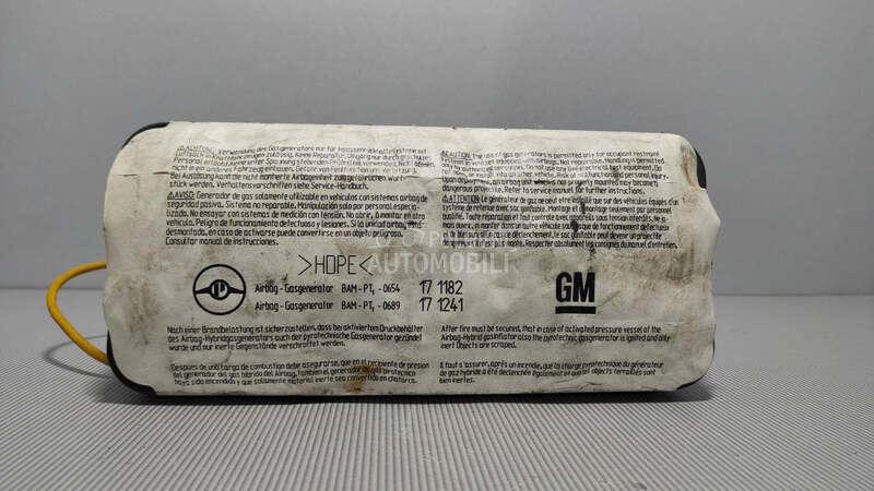 AIRBAG SUVOZACA za Opel Astra G