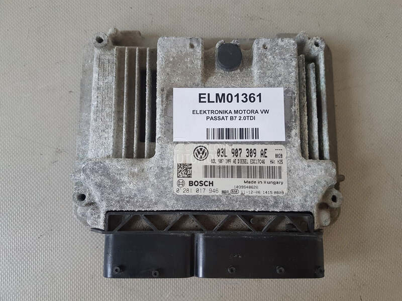 ELEKTRONIKA MOTORA za Volkswagen Passat B7