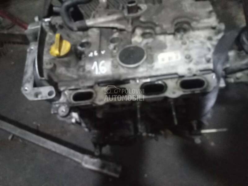 Motor 1,6.16v.Delovi za Renault Megane, Scenic od 2001. do 2006. god.