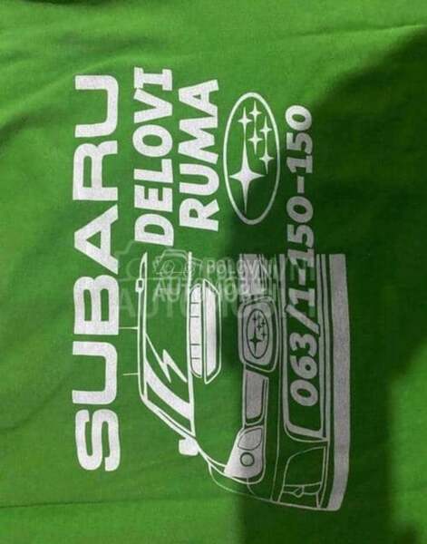 hauba za Subaru Forester, Impreza, Justy ... od 1999. do 2015. god.
