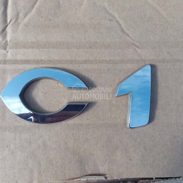 Znak za gepek za Citroen C1