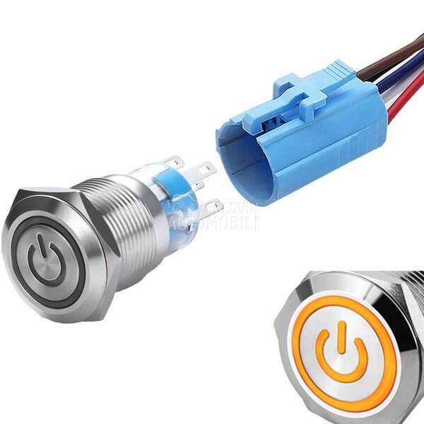 LED TASTER 16mm. - NARANDZASTI  