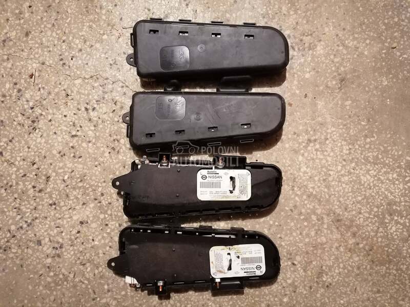 Airbag sedišta za Nissan Qashqai, Qashqai + 2 od 2006. do 2013. god.