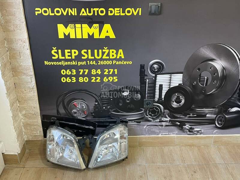 Farovi za Opel Meriva