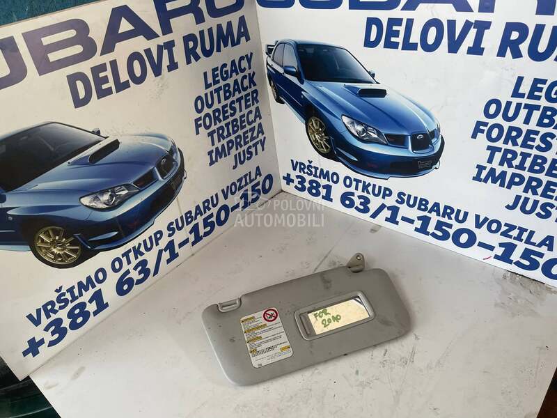 suncobran za Subaru Forester, Impreza, Justy ... od 1998. do 2015. god.
