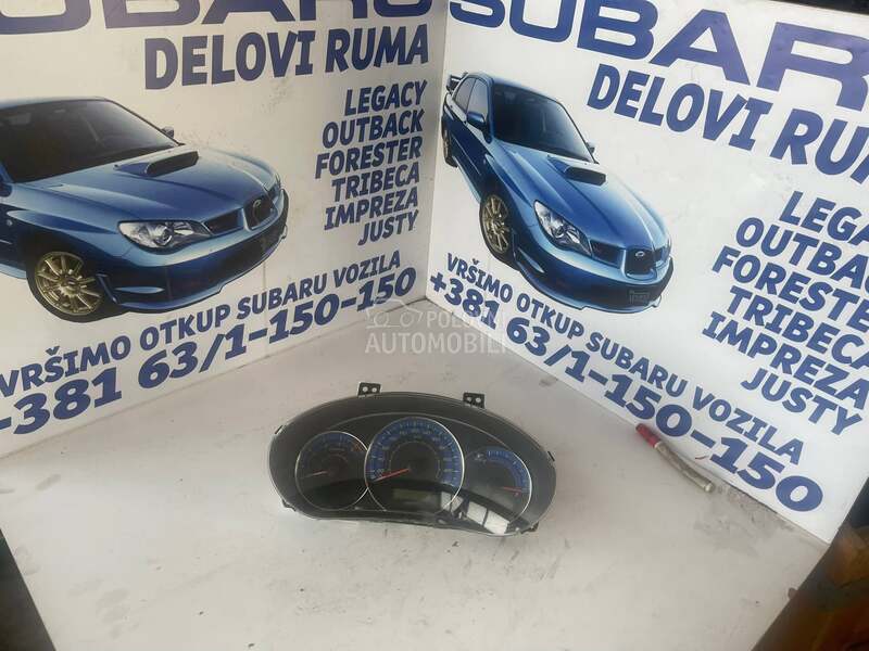 km sat za Subaru Forester, Impreza, Justy ... od 1990. do 2016. god.
