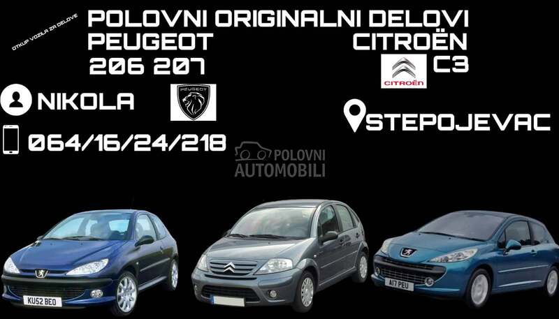 Glava motora za Citroen C3