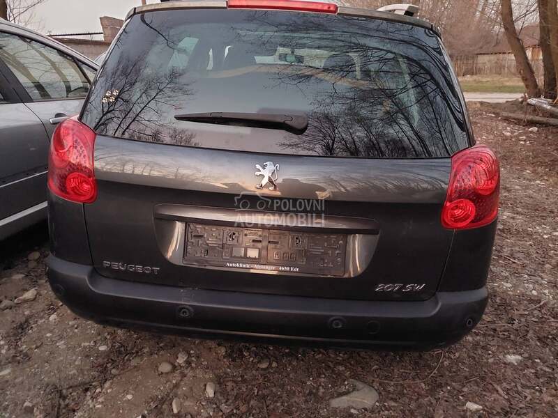 gepek vrata za Peugeot 207