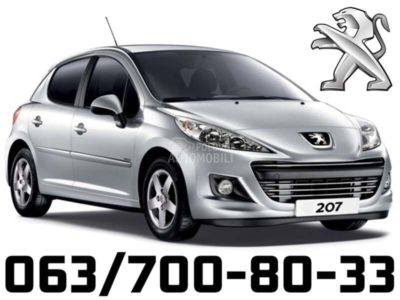 1.6 HDI 66 85 KW Tansmisija za Peugeot 308, 207, 3008 ... od 2000. do 2010. god.