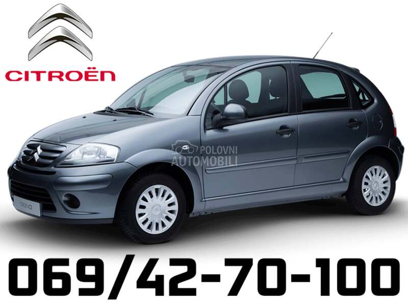 1.4 HDI Ostali delovi motora za Citroen C1, C3 od 2002. do 2012. god.