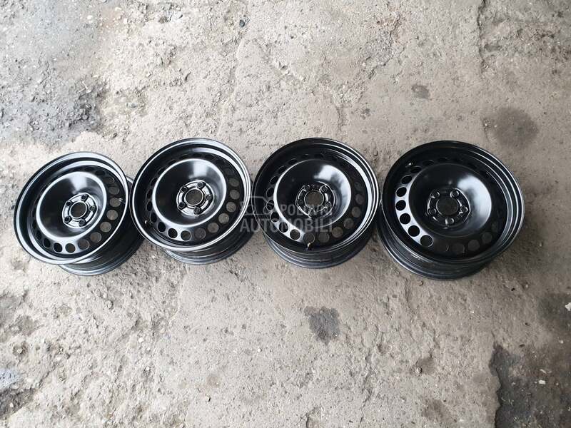Čelične felne Polo skoda 5x100 15" 5 x 100