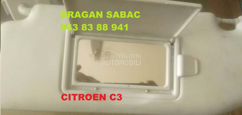 Suncobran za Citroen Berlingo, C2, C3 ... od 1996. do 2012. god.