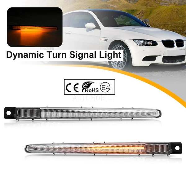 LED BOCNI DYNAMIC MIGAVCI za BMW M3, Ostalo