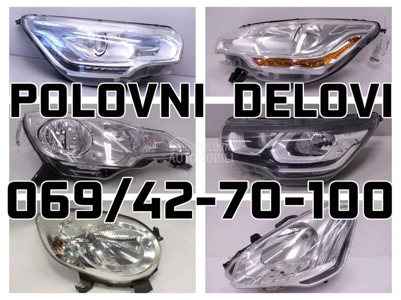 1.6 2.0 Farovi za Citroen C3, C4, C4 Grand SpaceTourer od 2002. do 2014. god.