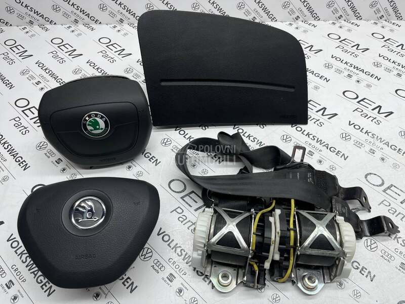 Tabla, Airbag-ovi, pojasevi za Škoda Fabia