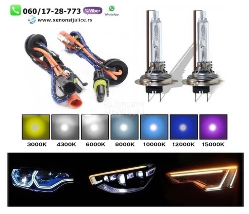 Xenon sijalica h7 5500k ksenon  