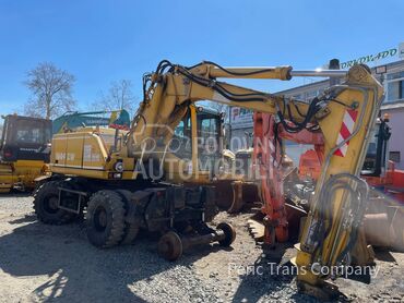 Atlas 1604 KZW dvoputi pruzni, 32.000 €, 2002. , Bager, Dizel, 90kW (122 KS), Beograd